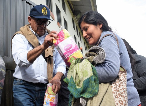 Los Misioneros Siervos de los Pobres hemos nacido para cumplir los deseos del Santo Padre en medio de los más pobres